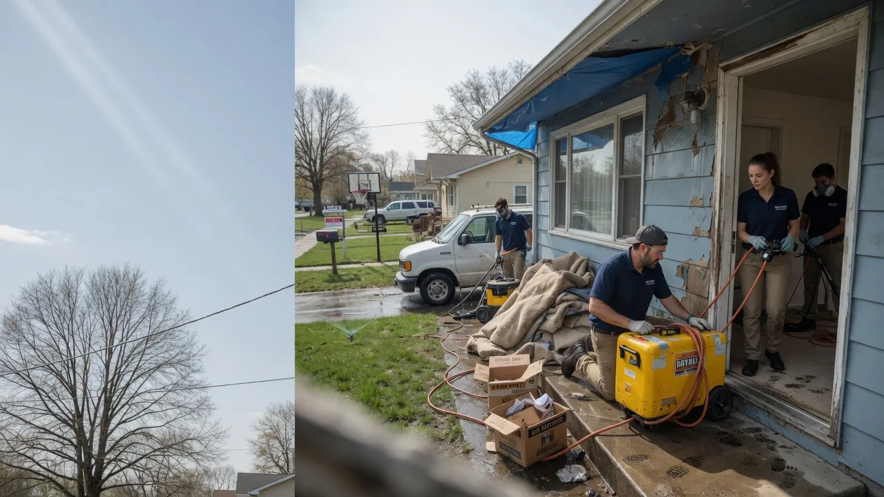Basement Flood Cleanup in Nisula, MI near me